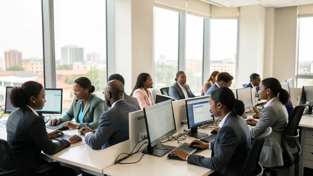 The African call centre and BPO industry